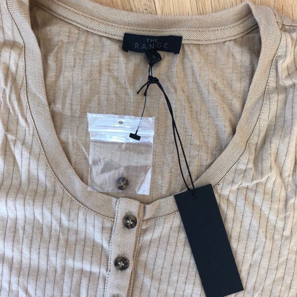 *NEW* THE RANGE Ribbed T-Shirt - Picture 2 of 2